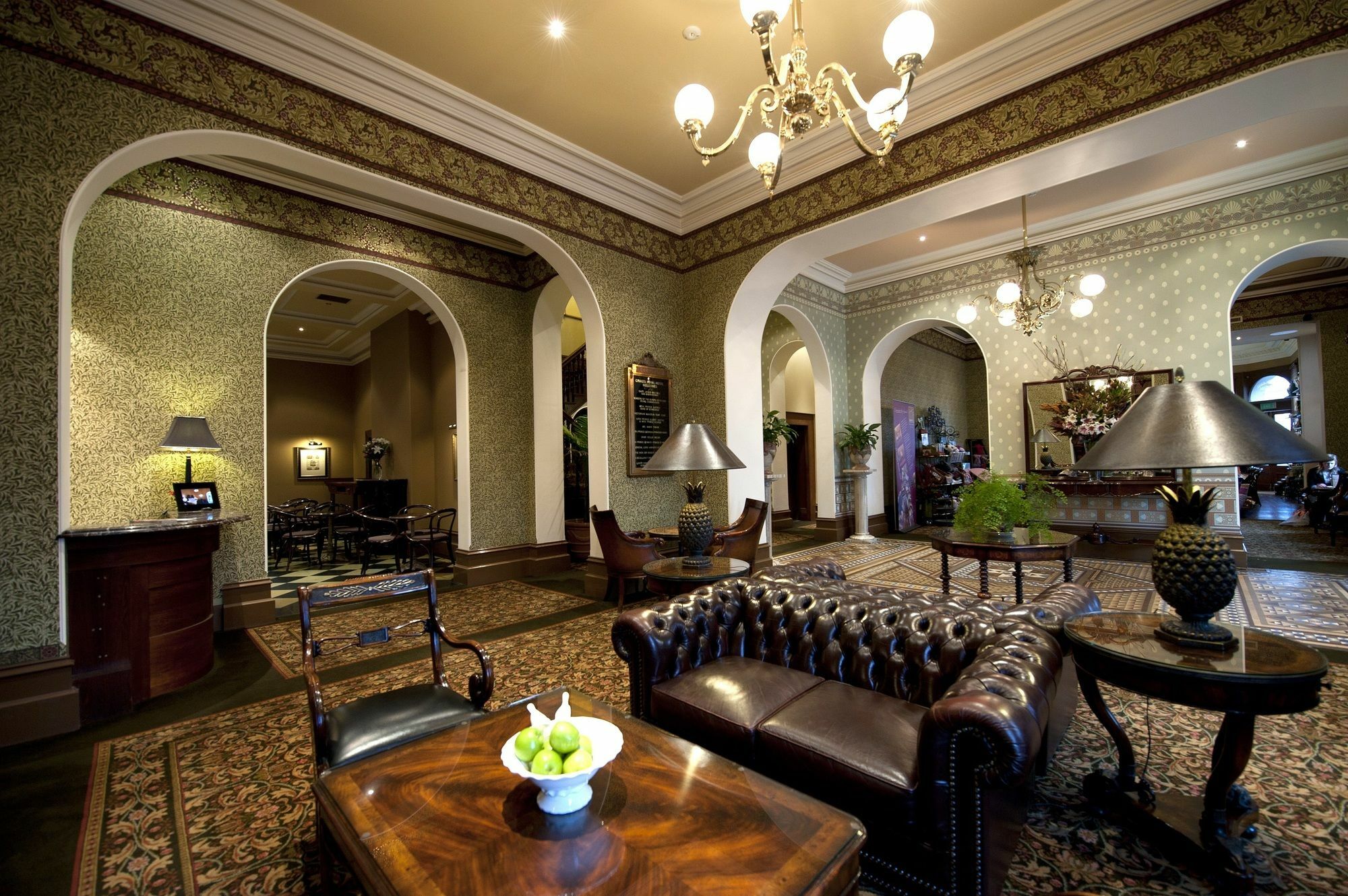 Craig'S Royal Hotel Ballarat Exteriör bild The lobby of the hotel